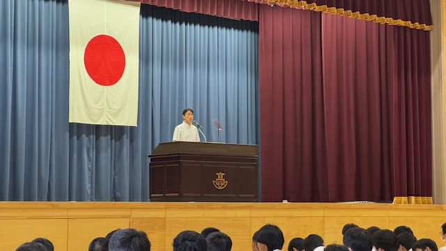 令和６年度 １学期終業式