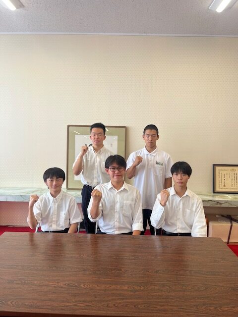 令和７年度 後期生徒会任命式