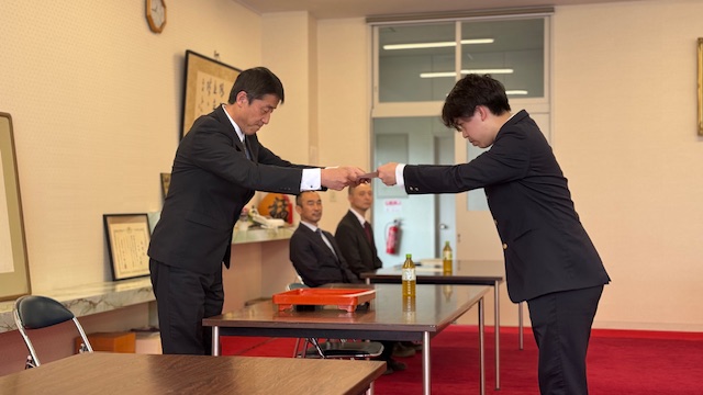 令和８年度 前期生徒会任命式