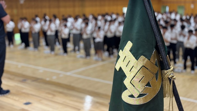５月 定例朝礼・生徒総会